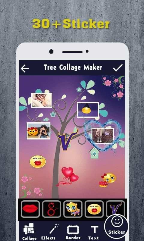 Tree Collage Photo Maker скриншот 3