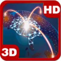 Futuristic Network Globe 3D on 9Apps