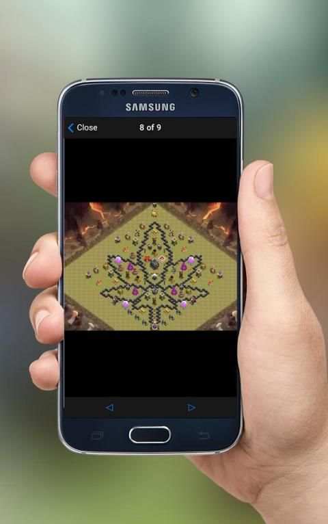 War Clash of Clans Maps 2017 скриншот 10