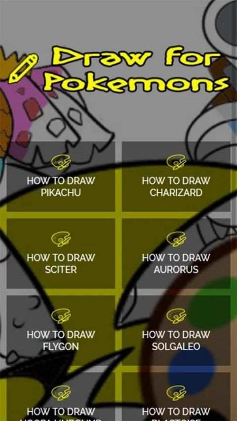 Draw for Pokemon screenshot 3
