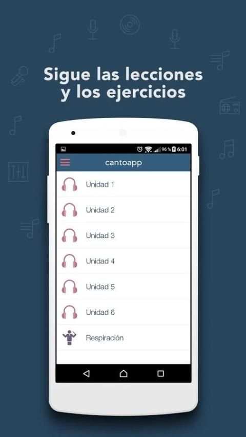 Entrenador Vocal 1 تصوير الشاشة