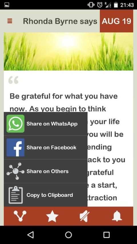 Rhonda Byrne Daily(Unofficial) screenshot 3