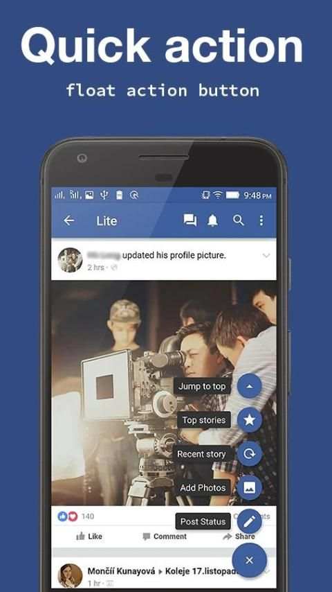 Messenger for Facebook скриншот 2