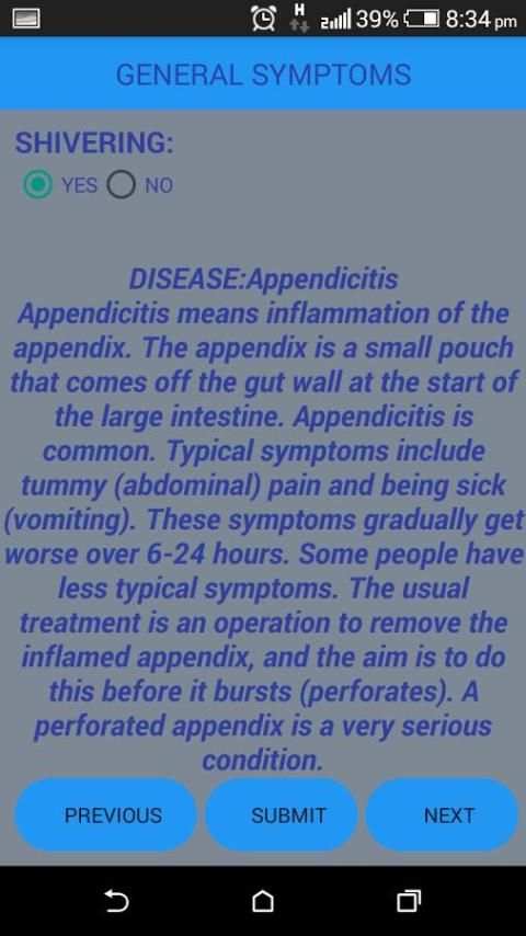 disease detector App स्क्रीनशॉट 1