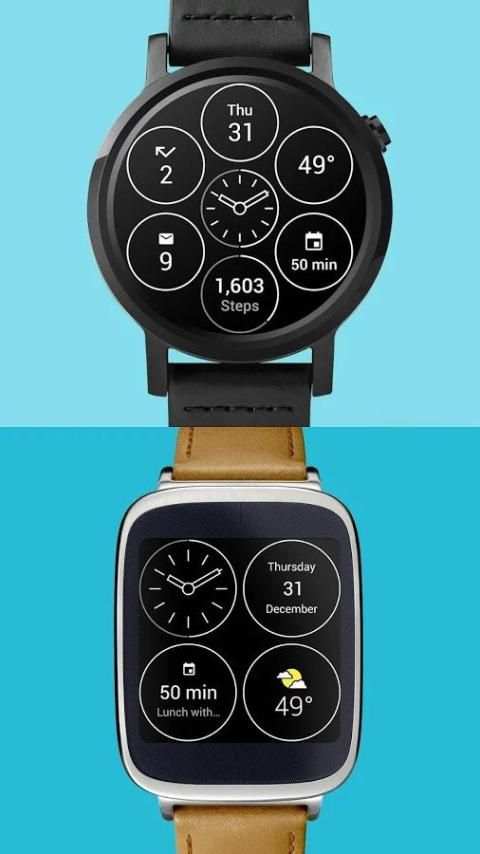 Bits Watch Face скриншот 4