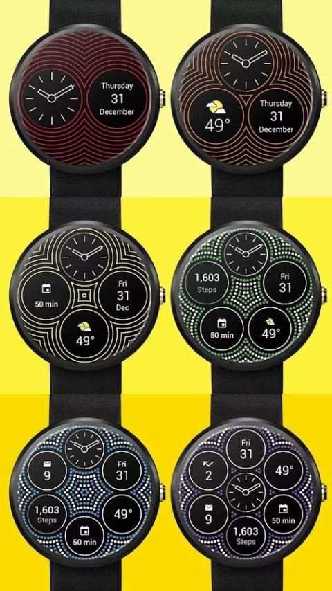 Bits Watch Face скриншот 1