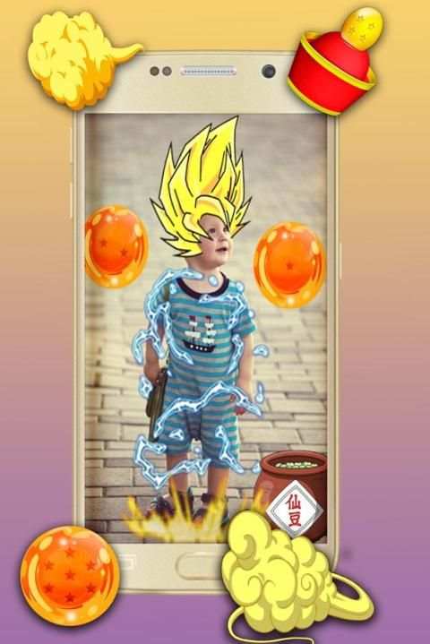 goku super saiyan camera screenshot 4