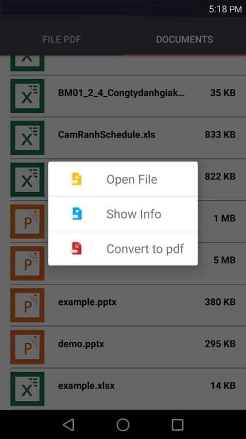 Reader for Microsoft Excel स्क्रीनशॉट 2
