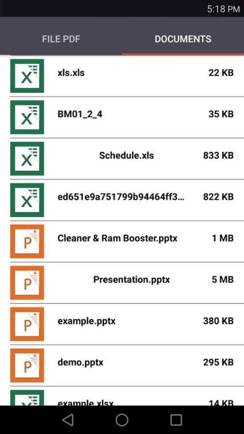 Reader for Microsoft Excel स्क्रीनशॉट 3
