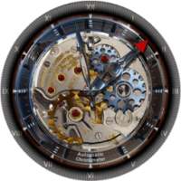 Metal Cogs Watch Face