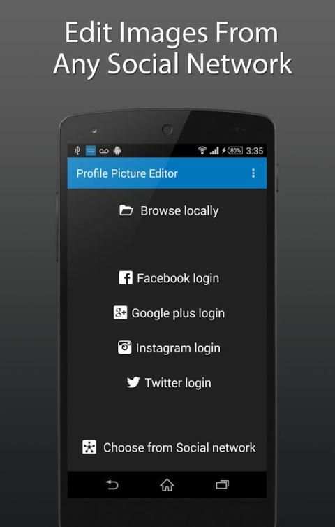 Profile Picture Editor screenshot 5
