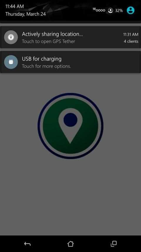 GPS Tether скриншот 2