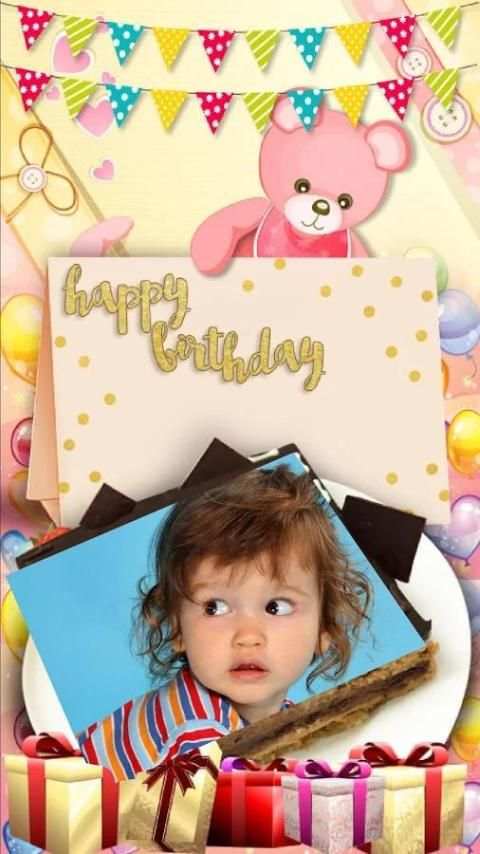 Photos on Birthday Cakes 2 تصوير الشاشة