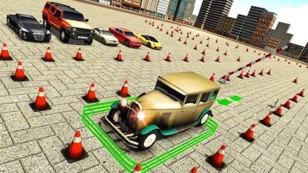 Real Classic Car Stunt Parking स्क्रीनशॉट 8