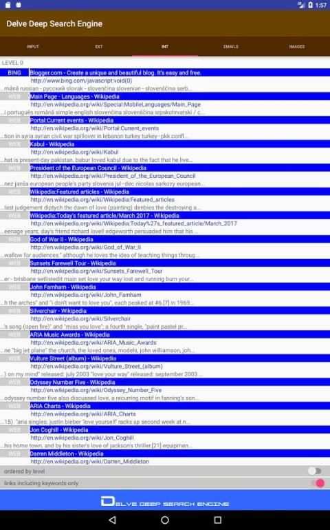 Delve into Search Engines скриншот 6