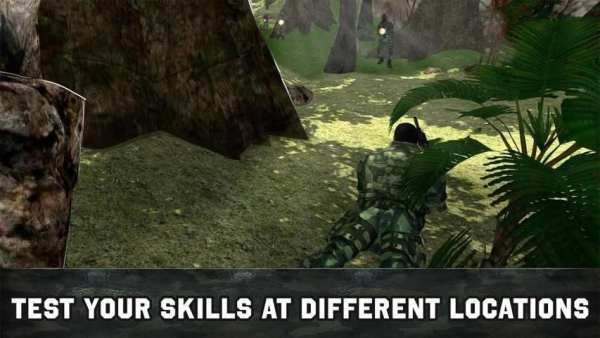 Jungle Commando Sniper Shooter screenshot 1