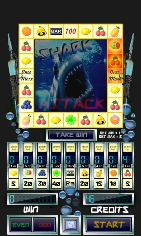 slot machine shark attack स्क्रीनशॉट 2