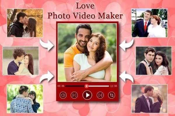 Love Photo Video Maker Music स्क्रीनशॉट 5