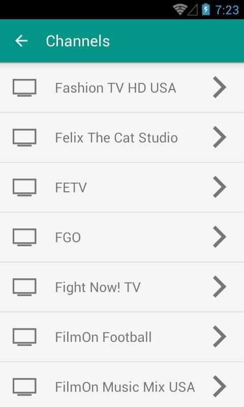 US TV Channels स्क्रीनशॉट 2