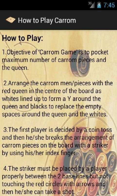 Learn Carrom screenshot 2