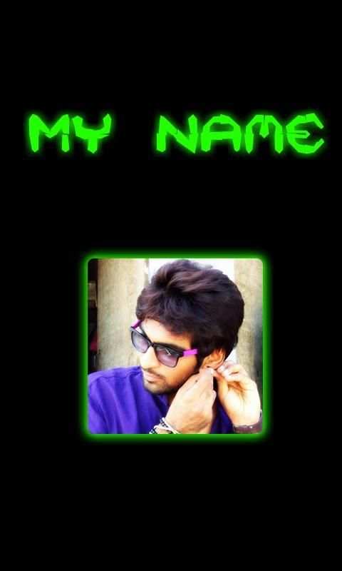 My Photo Name Neon स्क्रीनशॉट 4