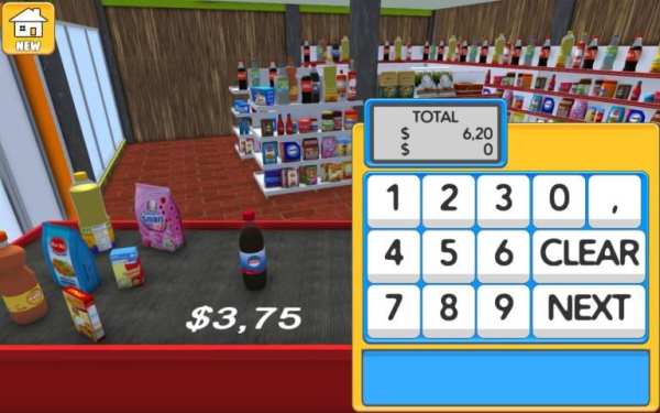 Calculator Cash Register Kids screenshot 3