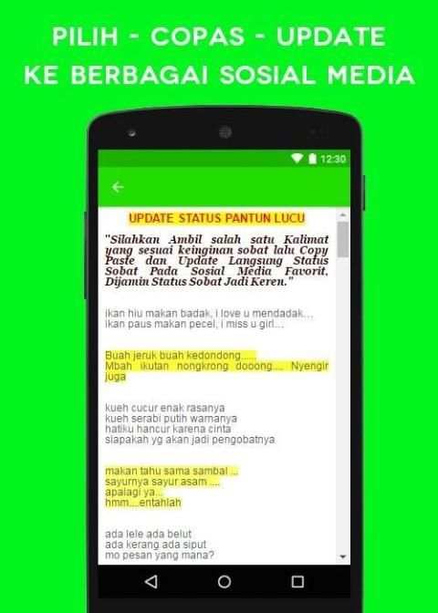 Update Status Dulu screenshot 4