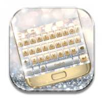 Gold And Silver Keyboard Theme