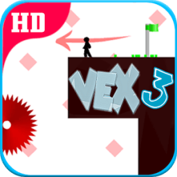 Vexman 3 run - stickman game иконка