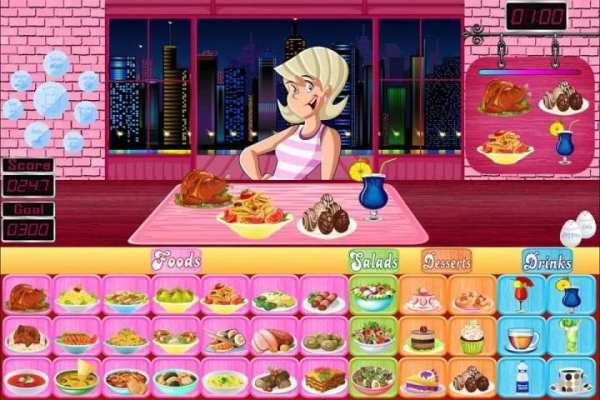 Makan malam Restoran Permainan screenshot 5