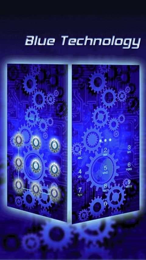 Blue Tech CM Security AppLock स्क्रीनशॉट 1