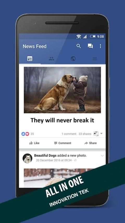 Lite messenger for Facebook screenshot 4