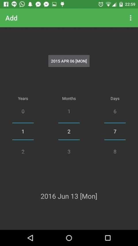 Date Calculator скриншот 9