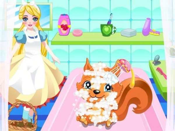 Squirrel Care game screenshot 2