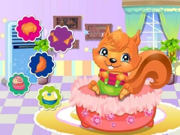 Squirrel Care game screenshot 1