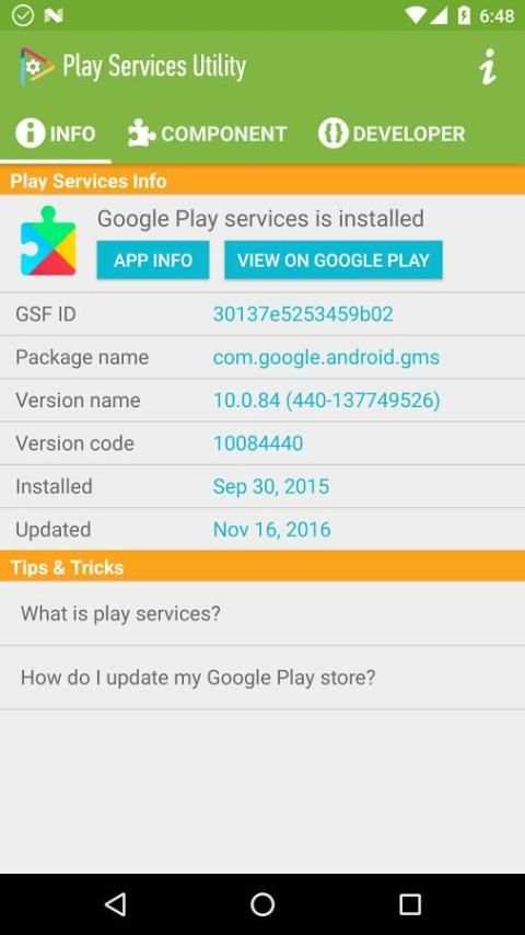 Play Services Utility screenshot 4