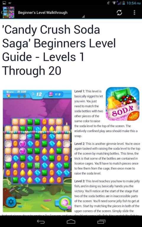 Guide For Candy Crush Soda स्क्रीनशॉट 2