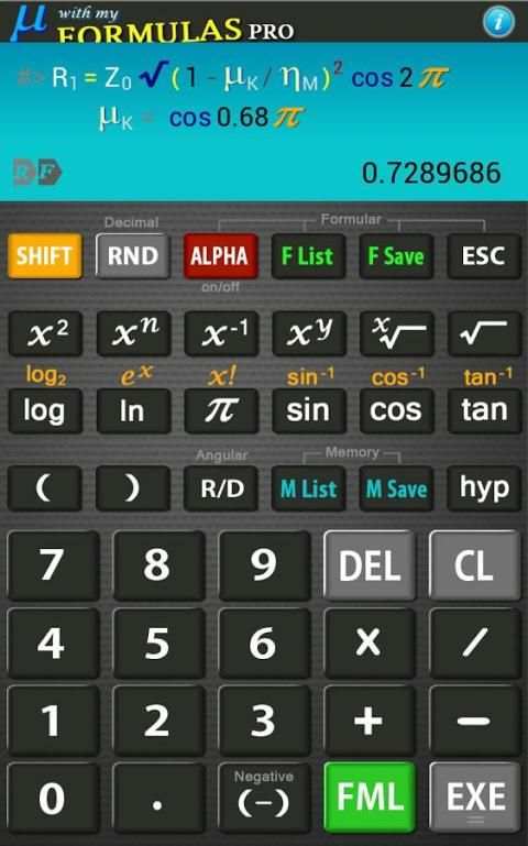 Scientific Calculator Mu Lite screenshot 9