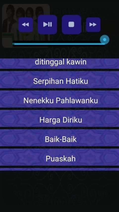 Lagu Religi Wali screenshot 1