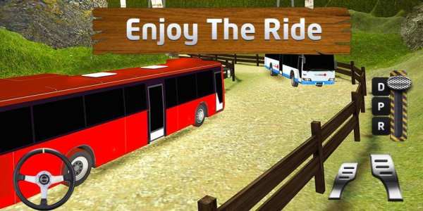 Offroad Bukit Bus Simulator 3D screenshot 7