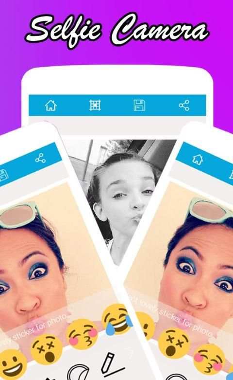 b6 selfie camera скриншот 5