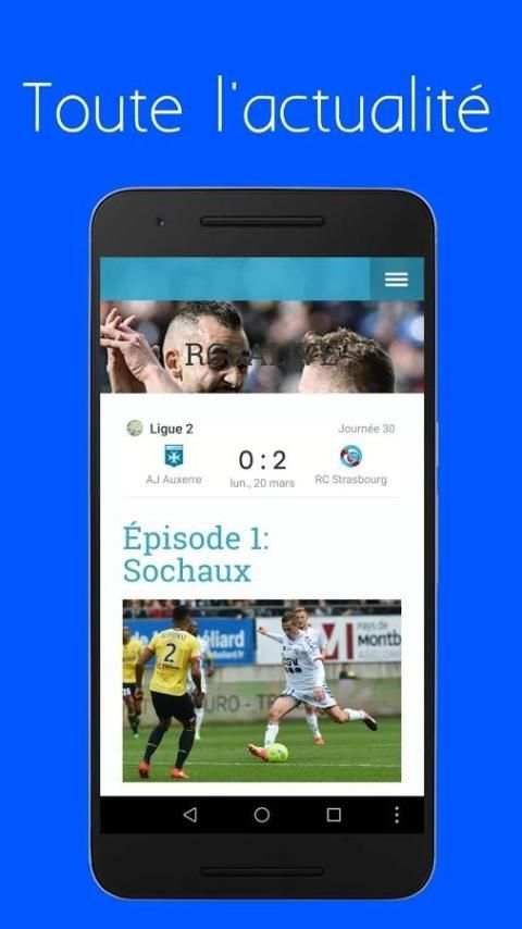 RCSA Live- Football en direct screenshot 4