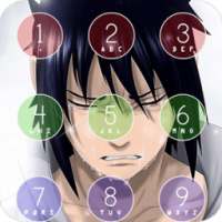Sasuke OS8 keypad lock screen