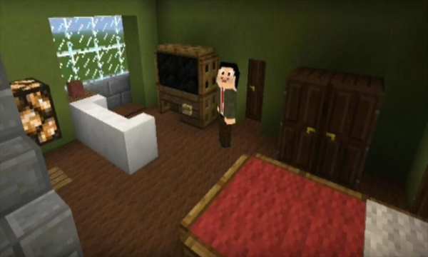 Mr-Bean Run for Minecraft USA screenshot 5