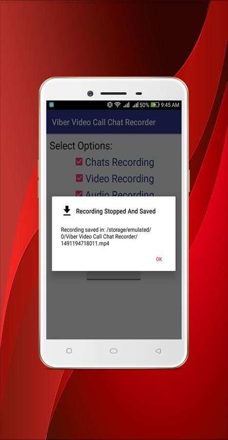 2017 Viber Video Call Recorder स्क्रीनशॉट 1