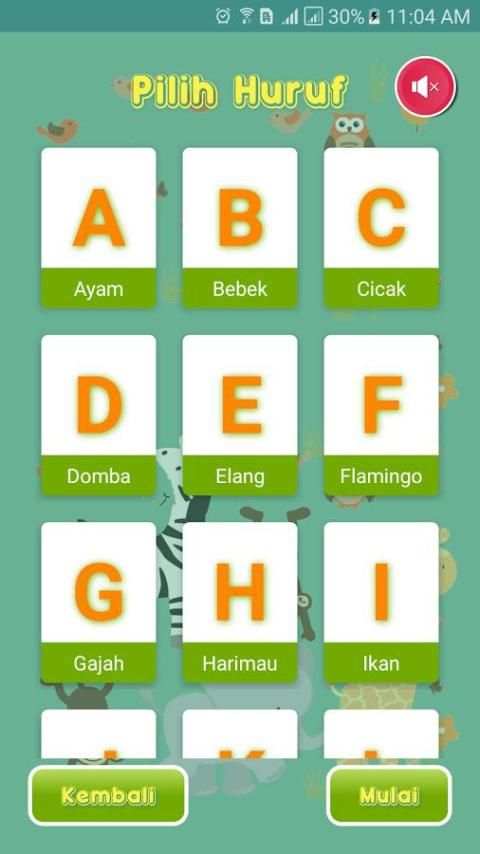 AZ Belajar Abjad Nama Hewan screenshot 8