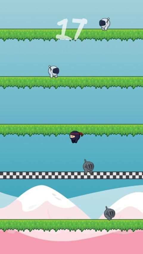 Ninja Leap: Jump up Carefully screenshot 4