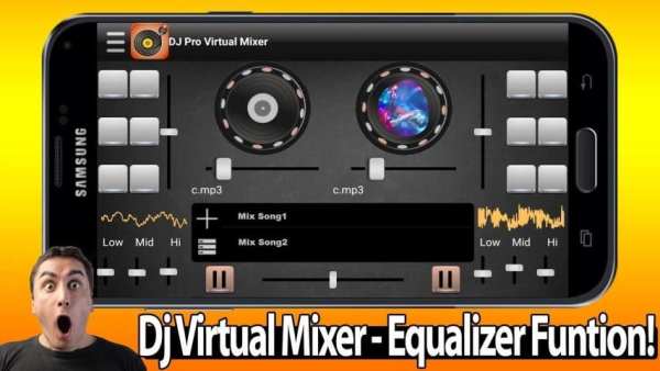 DJ Pro Virtual Mixer скриншот 2