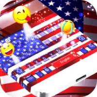 American Flag Emoji Keyboard