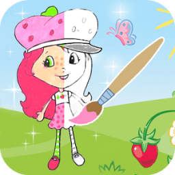 * Strawberry Girls Coloring иконка